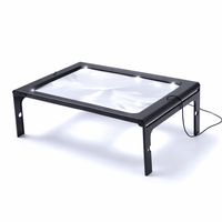 TEXTDESK – Foldable Lighted Table Reading Magnifier