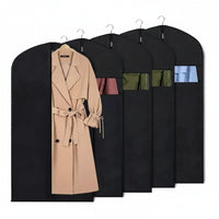 COVERNEST – Set da 10 coperture per abiti con finestra