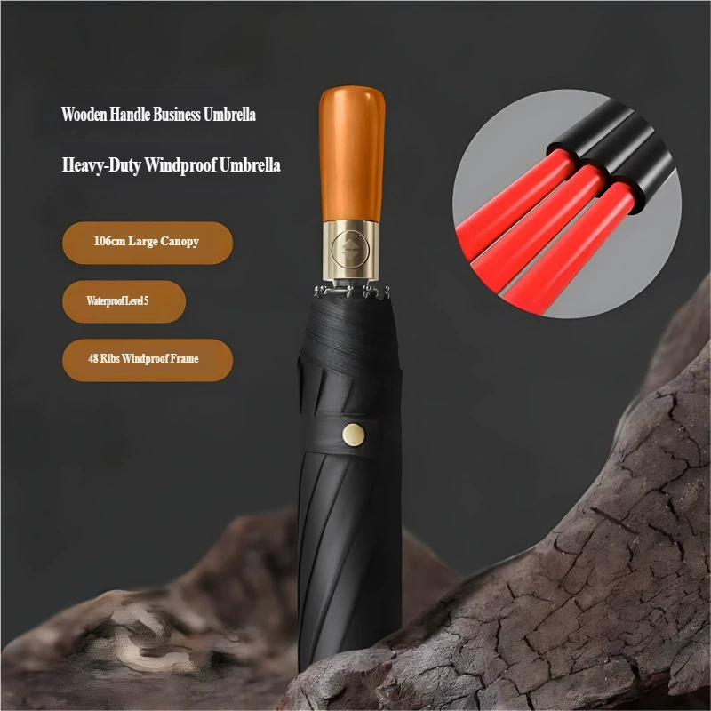 STORMWOOD – Automatic Folding Umbrella