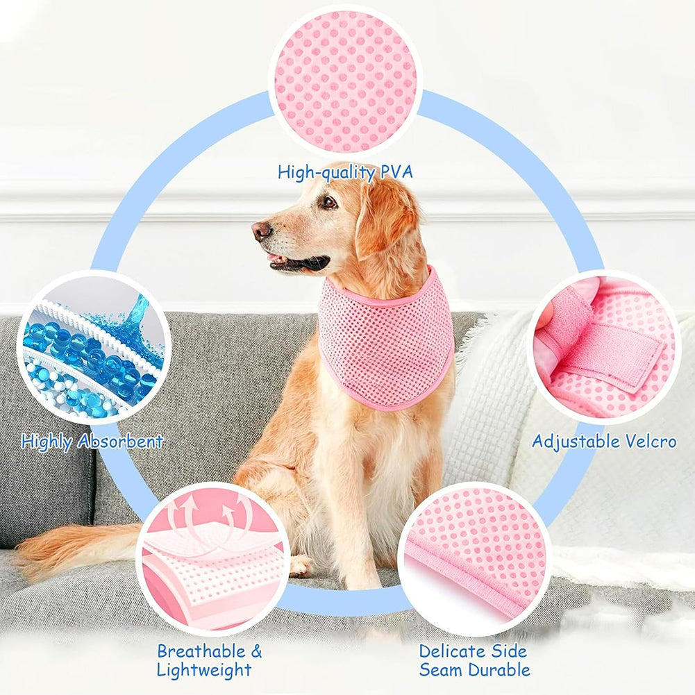 COOLPAWS – Adjustable Pet Cooling Scarf