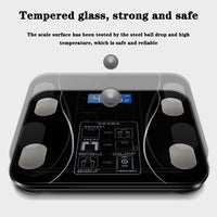 FITTRACK - Smart body weight scale with LCD display for daily health monitoring