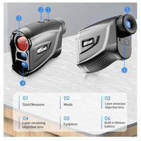 RANGEVORA – Professional Golf Laser Rangefinder with Slope Compensation