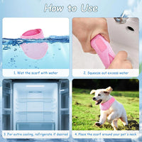 COOLPAWS – Adjustable Pet Cooling Scarf