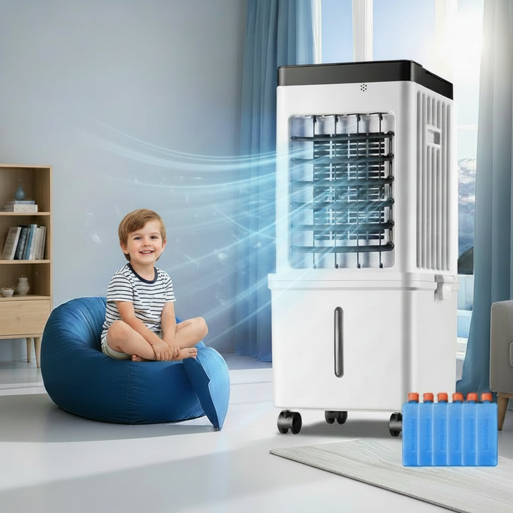 3-in-1 Portable Air Cooler, Dehumidifier & Fan