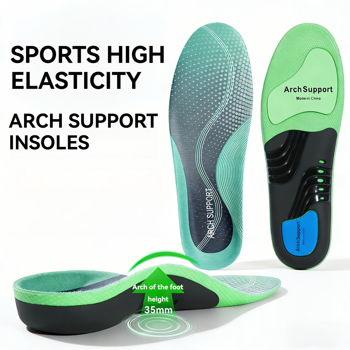 COMFARCH – High Arch Support Insoles for Everyday Foot Comfort