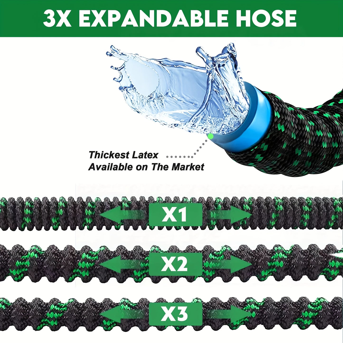 GARDENJET – Portable Watering Hose for Cleaning and Irrigation