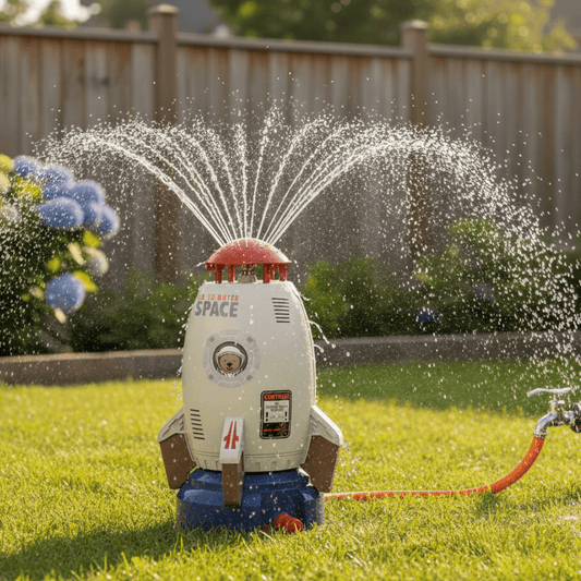 SPLASHJOY – Rotating Water Sprinkler Toy