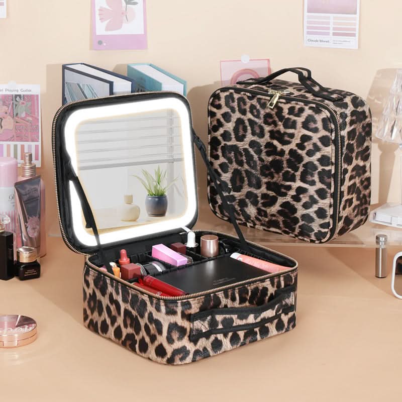 GLOWTOTE – LED Mirror Cosmetic Bag for Organized Beauty Essentials