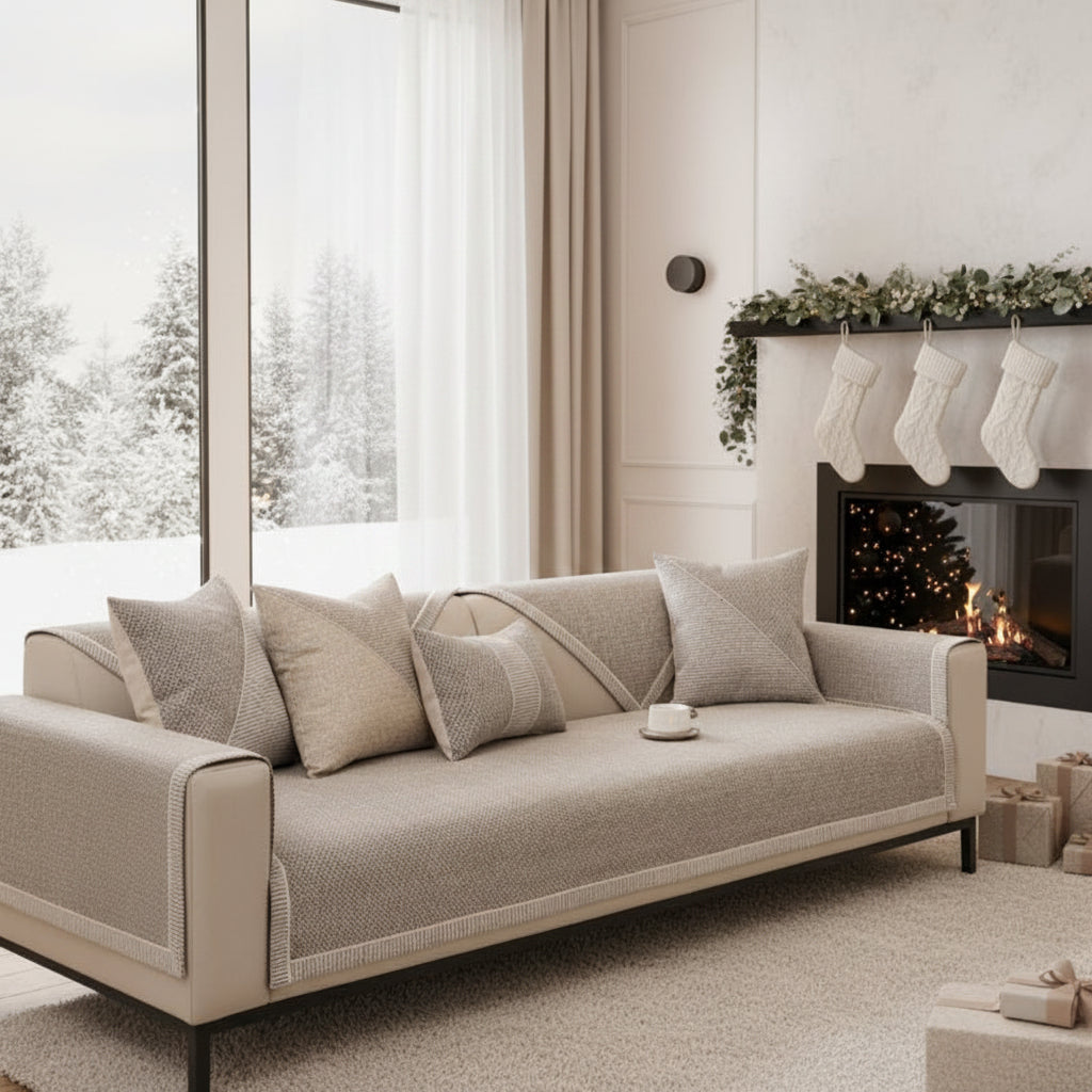 LIVELIVA – Breathable Sofa Protector for Everyday Furniture Care