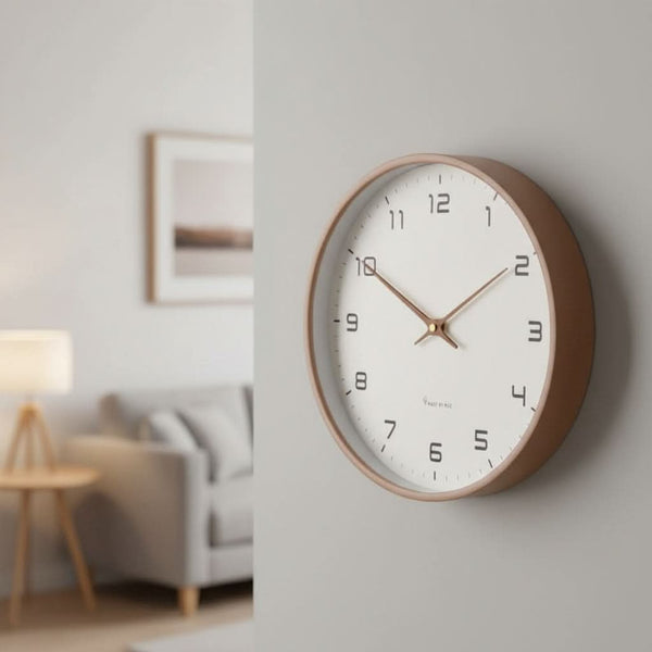 AMBIENTFLOW – Elegant Silent Clock for Modern Home Atmosphere