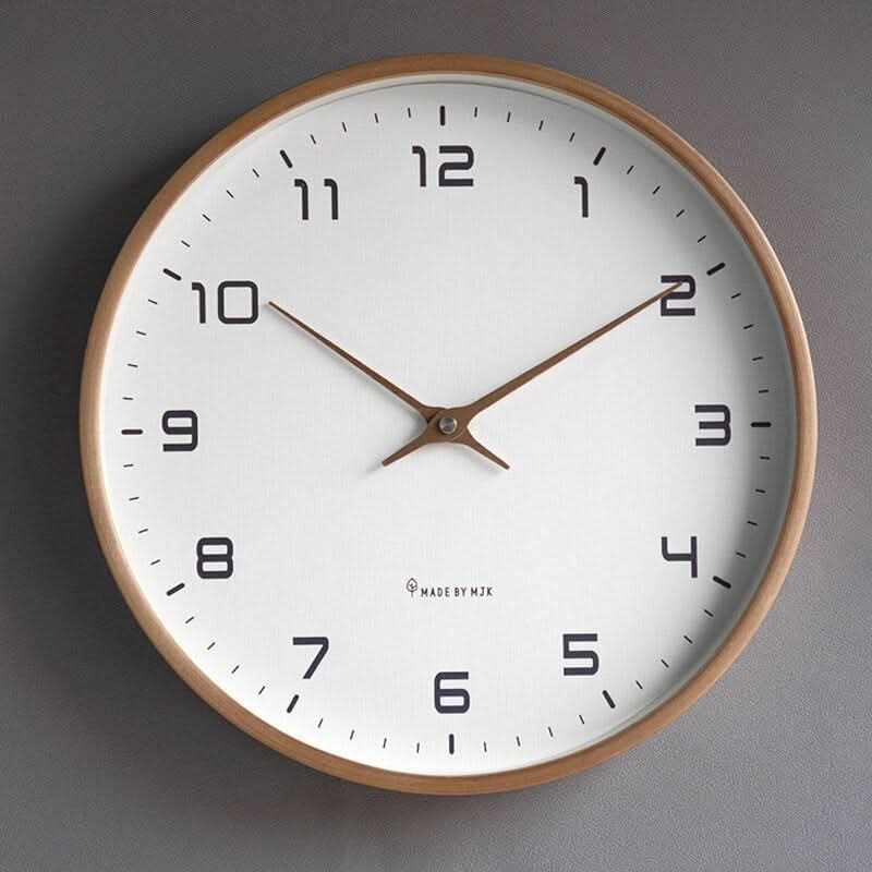 AMBIENTFLOW – Elegant Silent Clock for Modern Home Atmosphere