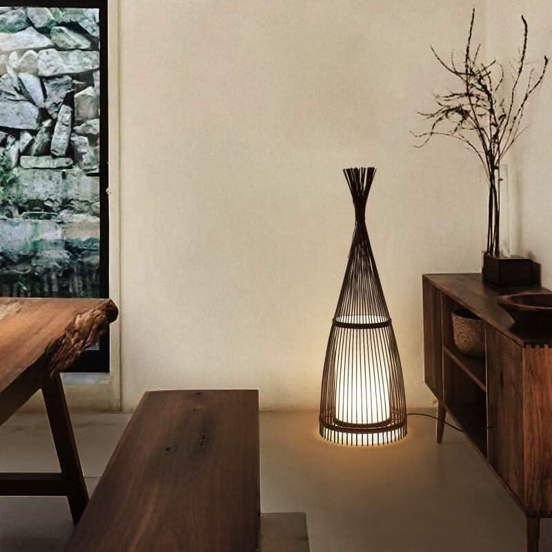 HUTGLOW – Lampadaire cabane pour une chaleur saisissante