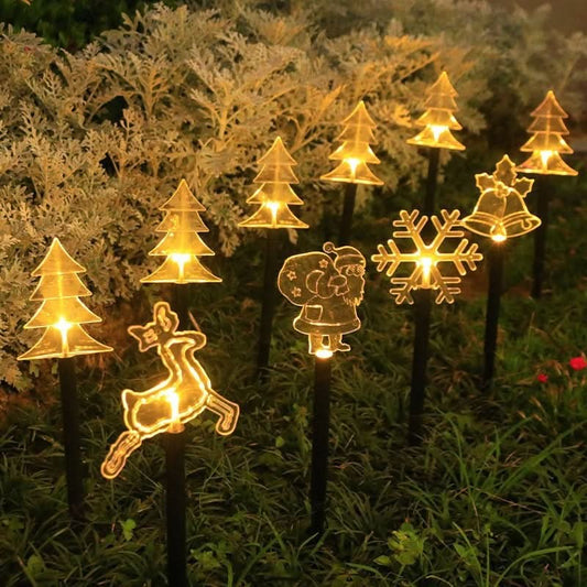 FESTIVEWINK – Holiday Solar Stake Light for Cheerful Outdoor Glow
