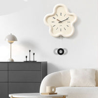 ROSESWAY – Orologio a pendolo floreale 3D con movimento silenzioso