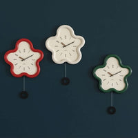 ROSESWAY – Orologio a pendolo floreale 3D con movimento silenzioso