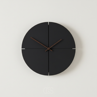 STILLORALE – Silent Wall Clock for Serene Interior Decor