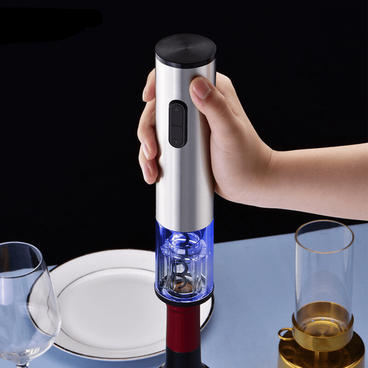 POURORA – Electric Wine Opener Set for Smooth Bottle Opening