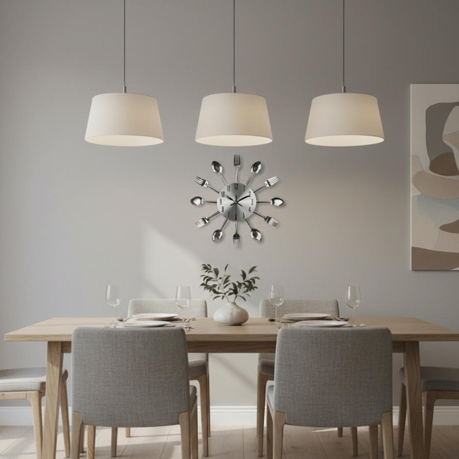 CULITICK – Cutlery Wall Clock for a Silent Kitchen Statement