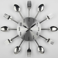 CULITICK – Cutlery Wall Clock for a Silent Kitchen Statement
