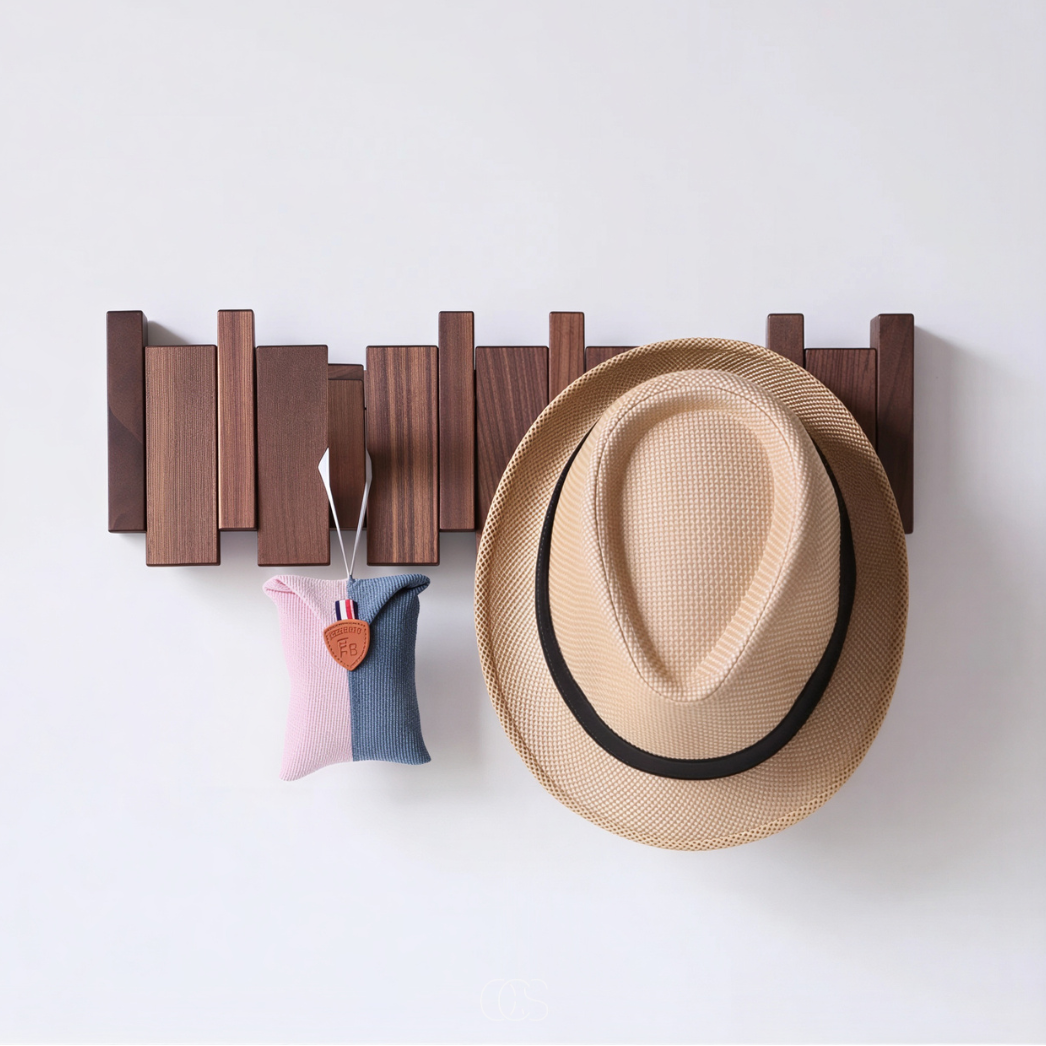 MELOHOLD – Piano-Style Wall Coat Rack for Clever Organization