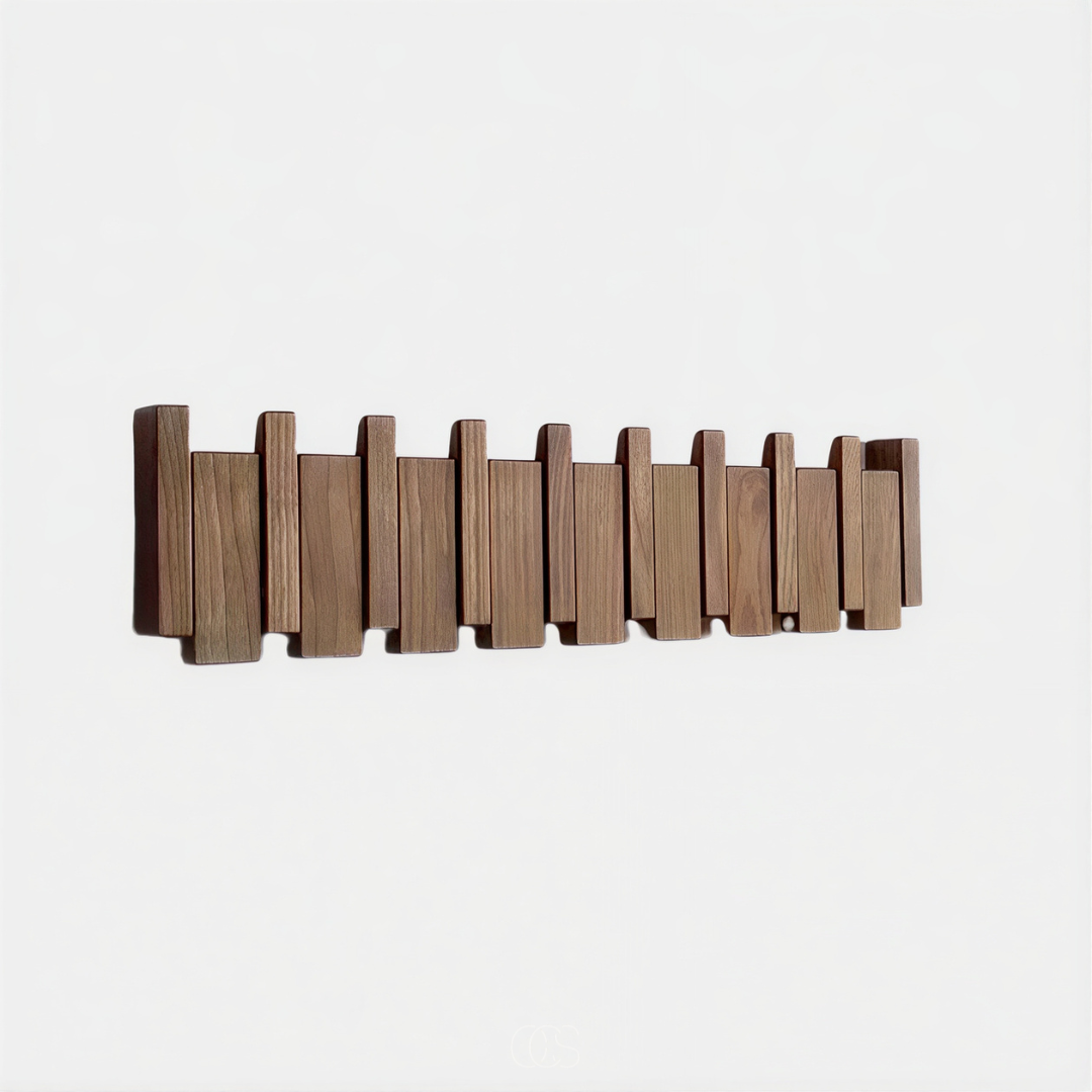 MELOHOLD – Piano-Style Wall Coat Rack for Clever Organization