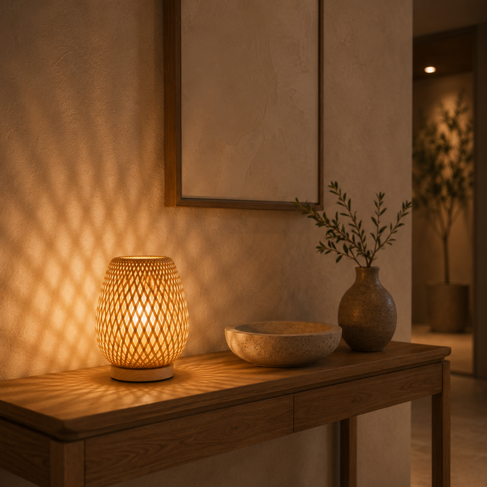 ZENAVENORA – Dekorativ LED-bordlampe til afslappende belysning i hjemmet