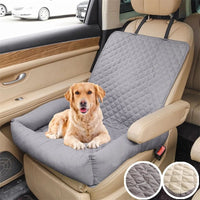 TRAVELTAIL - Waterproof dog car seat cover and travel bed for safe, clean, and comfortable pet travel