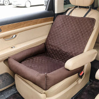 TRAVELTAIL - Waterproof dog car seat cover and travel bed for safe, clean, and comfortable pet travel
