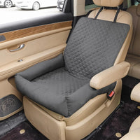 TRAVELTAIL - Waterproof dog car seat cover and travel bed for safe, clean, and comfortable pet travel