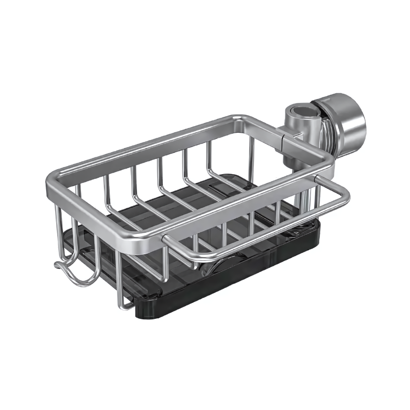 SINKVESSA – Space-Saving Sink Drain Rack for Convenient Organization