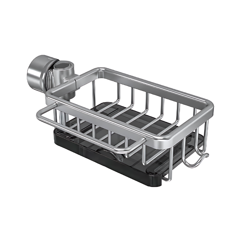 SINKVESSA – Space-Saving Sink Drain Rack for Convenient Organization
