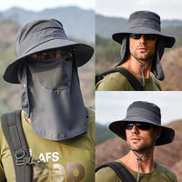 Quick Drying Breathable Fishing Hat for Men & Women - Protective Face Mask, Ideal for Outdoor Activities 0