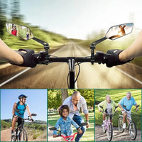 ROADSIGHT – Adjustable Wide-Angle Bicycle Rearview Mirror for Safer Riding