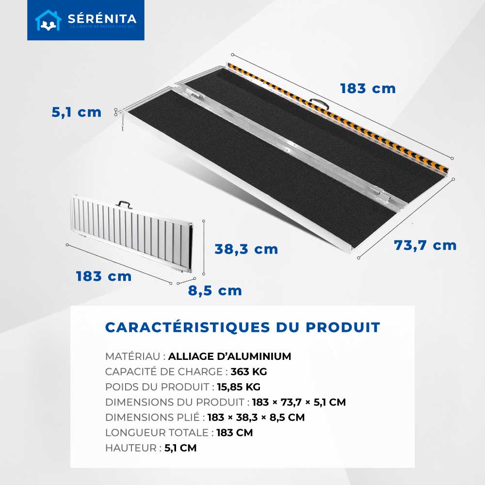RAMPORA – Portable Foldable Access Ramp