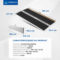 RAMPORA – Portable Foldable Access Ramp
