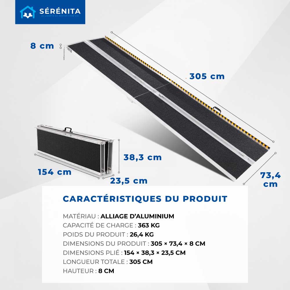RAMPORA – Portable Foldable Access Ramp