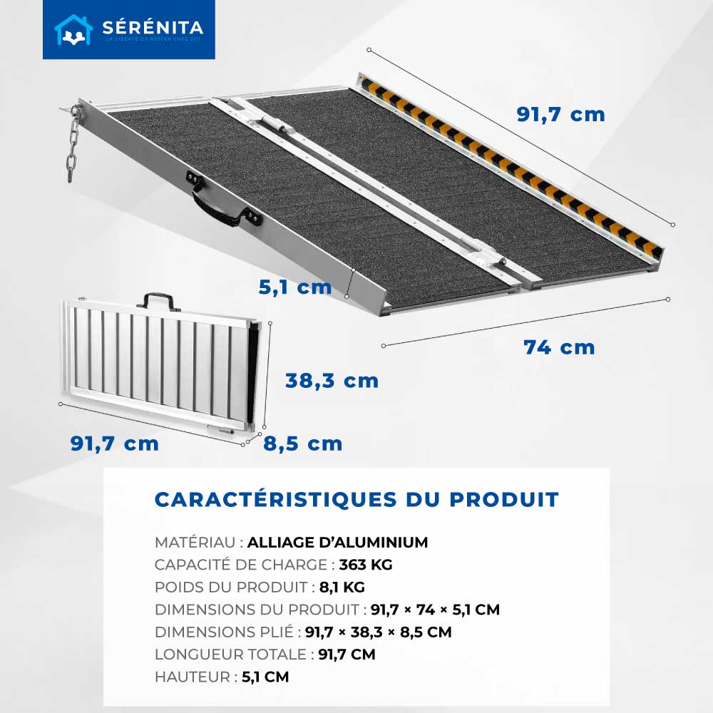 RAMPORA – Portable Foldable Access Ramp