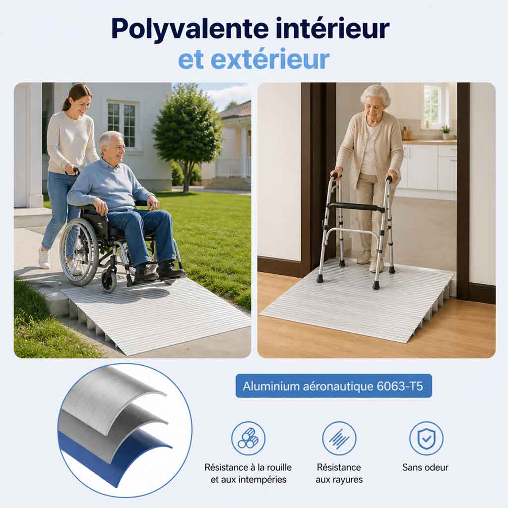 THRESHORA – Wheelchair Threshold Ramp for Easy Access