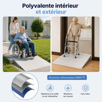 THRESHORA – Wheelchair Threshold Ramp for Easy Access