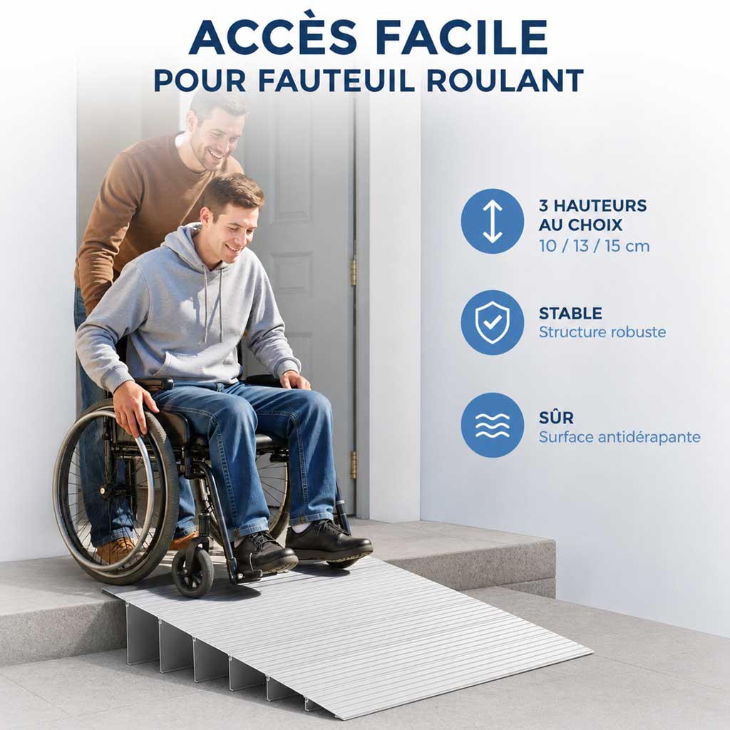 THRESHORA – Wheelchair Threshold Ramp for Easy Access