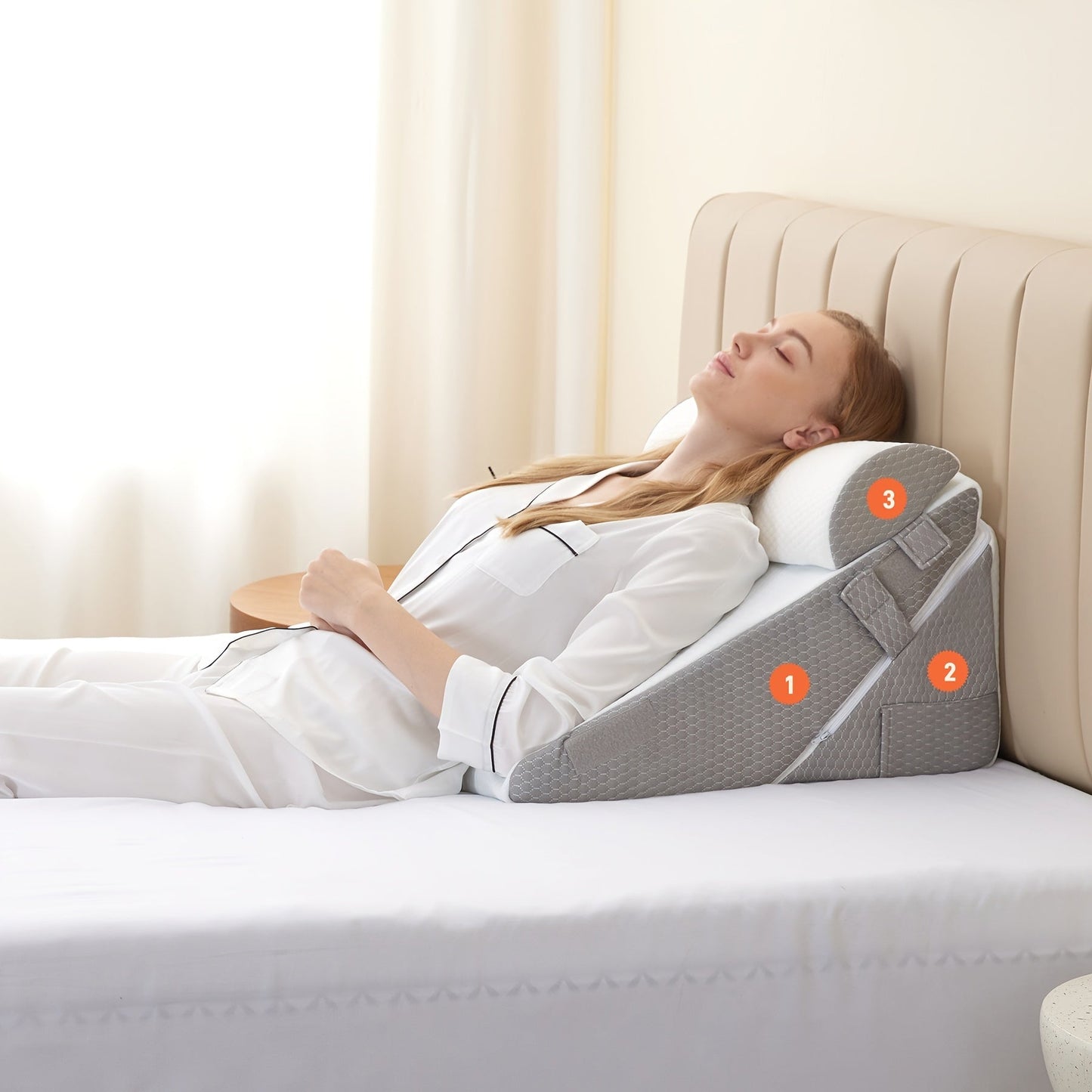 ORTHONEST – Elevated Comfort Pillow for Relaxing Leg & Back Support