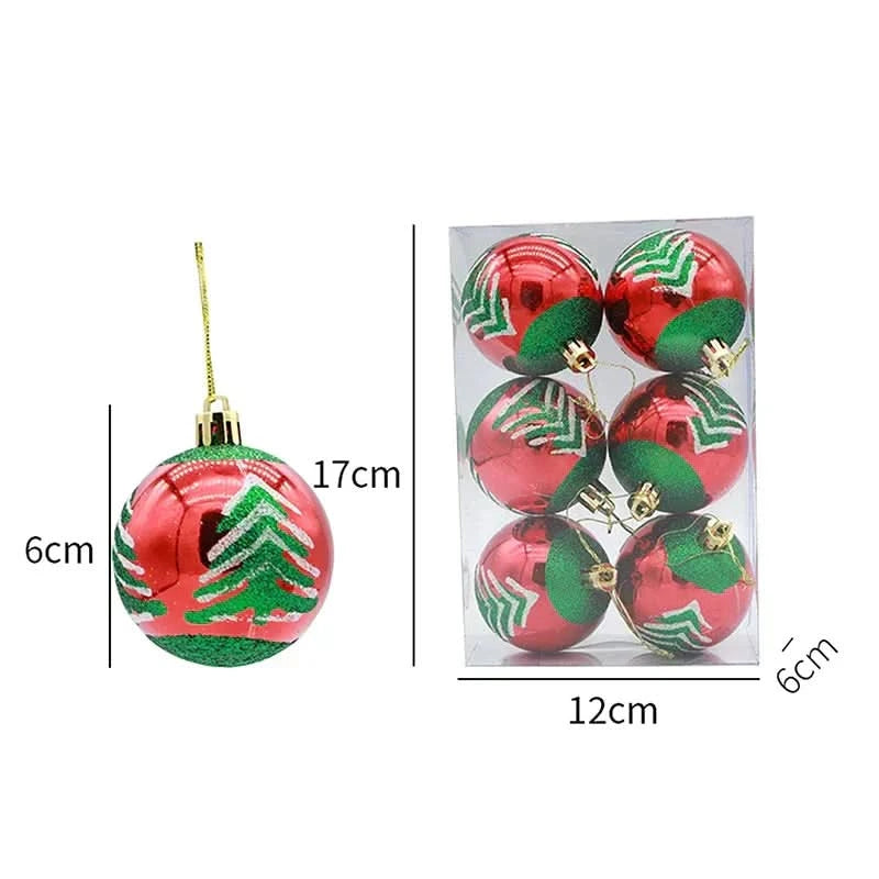 SNOWJEWEL – Christmas Table Bauble Set for Graceful Seasonal Decor