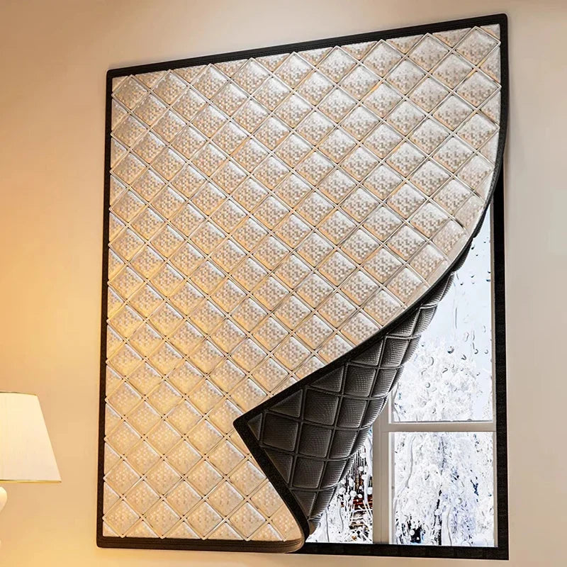 INSULACOVE - Thermal insulated window curtains for energy efficiency, privacy, and all-season comfort