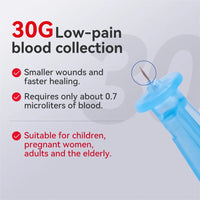 GLUCOTEST – Complete Blood Sugar Testing Kit for Home and Travel