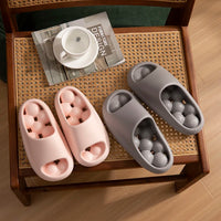 SOFTWAVE – Breathable Indoor Slippers with Massage Cushion Support