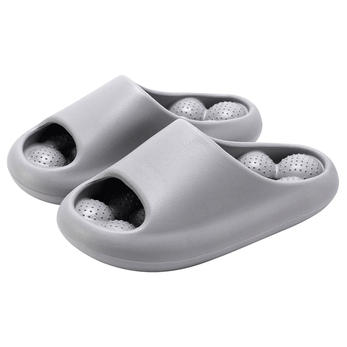 SOFTWAVE – Breathable Indoor Slippers with Massage Cushion Support