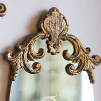 OVALISSA – Espelho de Parede Oval Ornamentado para uma Decoração Elegante e Marcante