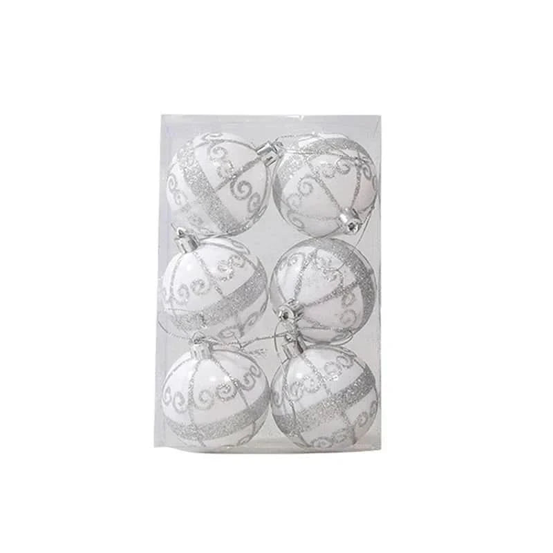 SNOWJEWEL – Christmas Table Bauble Set for Graceful Seasonal Decor