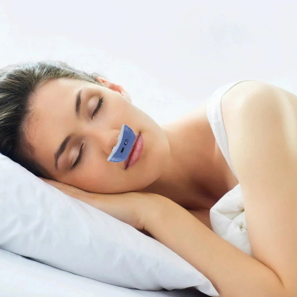 BREATHIQ – Compact Sleep Breathing Support Device for Quiet Nights