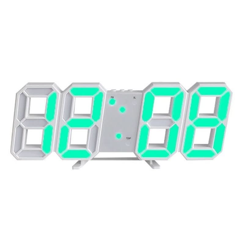 DIGILORA – Orologio da parete LED 3D per un'atmosfera d'interni audace